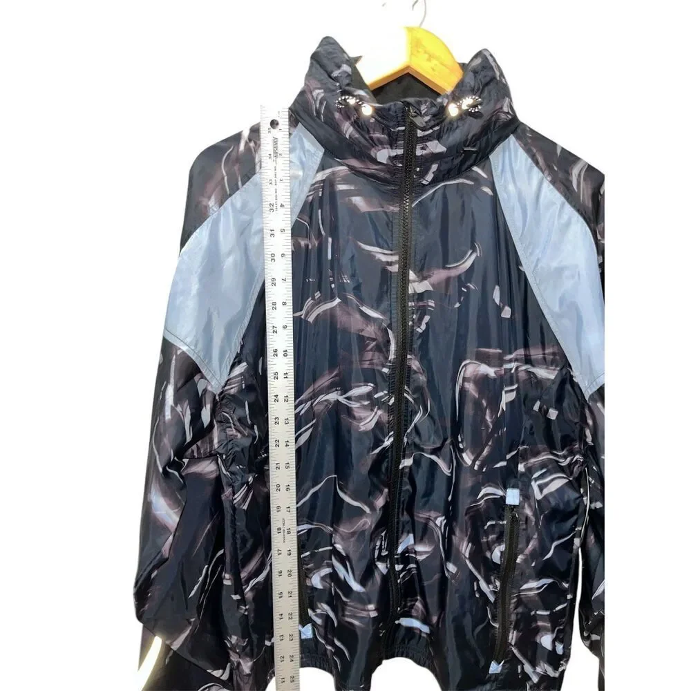Sweaty Betty Reflective Water Resistant Pack Away Jacket Size 8-10 Full Zip - Picture 10 of 13